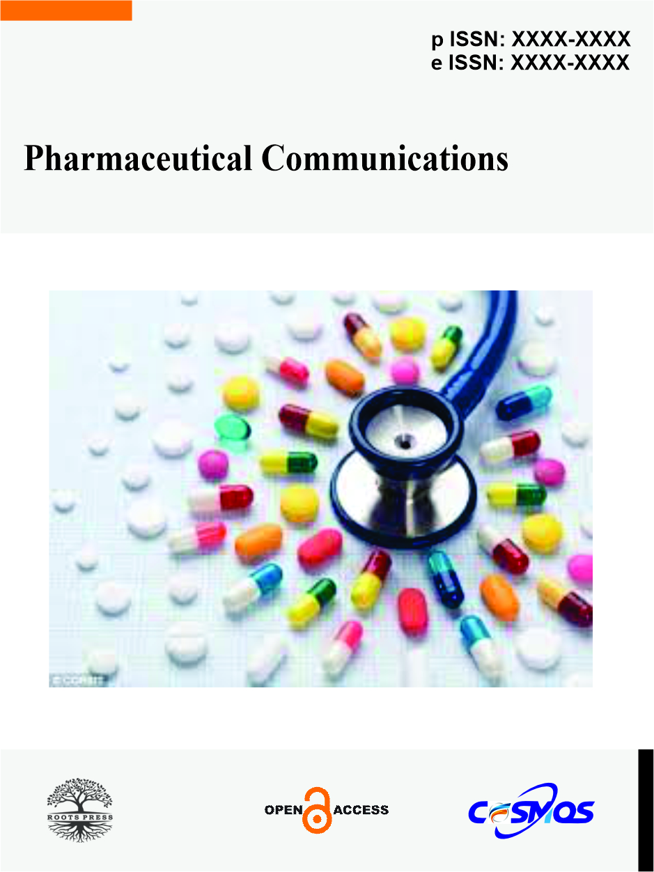					View Vol. 1 No. 01 (2022): Pharmaceutical Communications
				