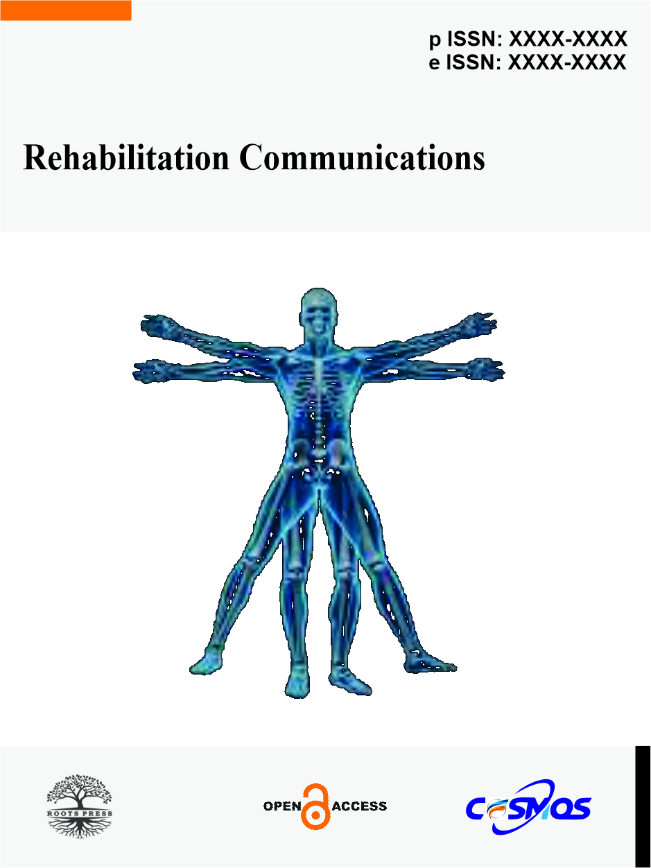 					View Vol. 1 No. 01 (2022): Rehabilitation Communications
				