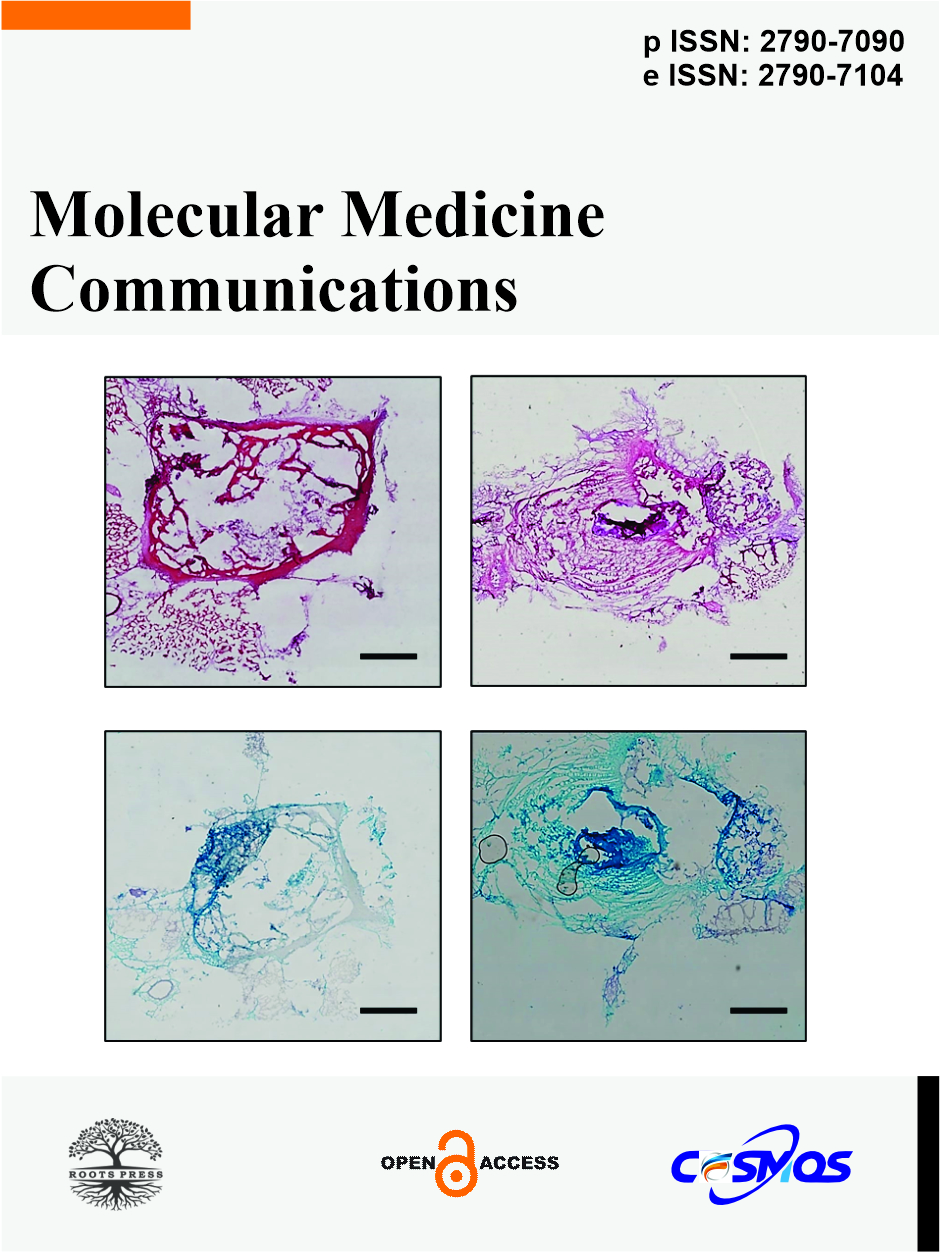 					View Vol. 2 No. 02 (2022): Molecular Medicine Communications
				