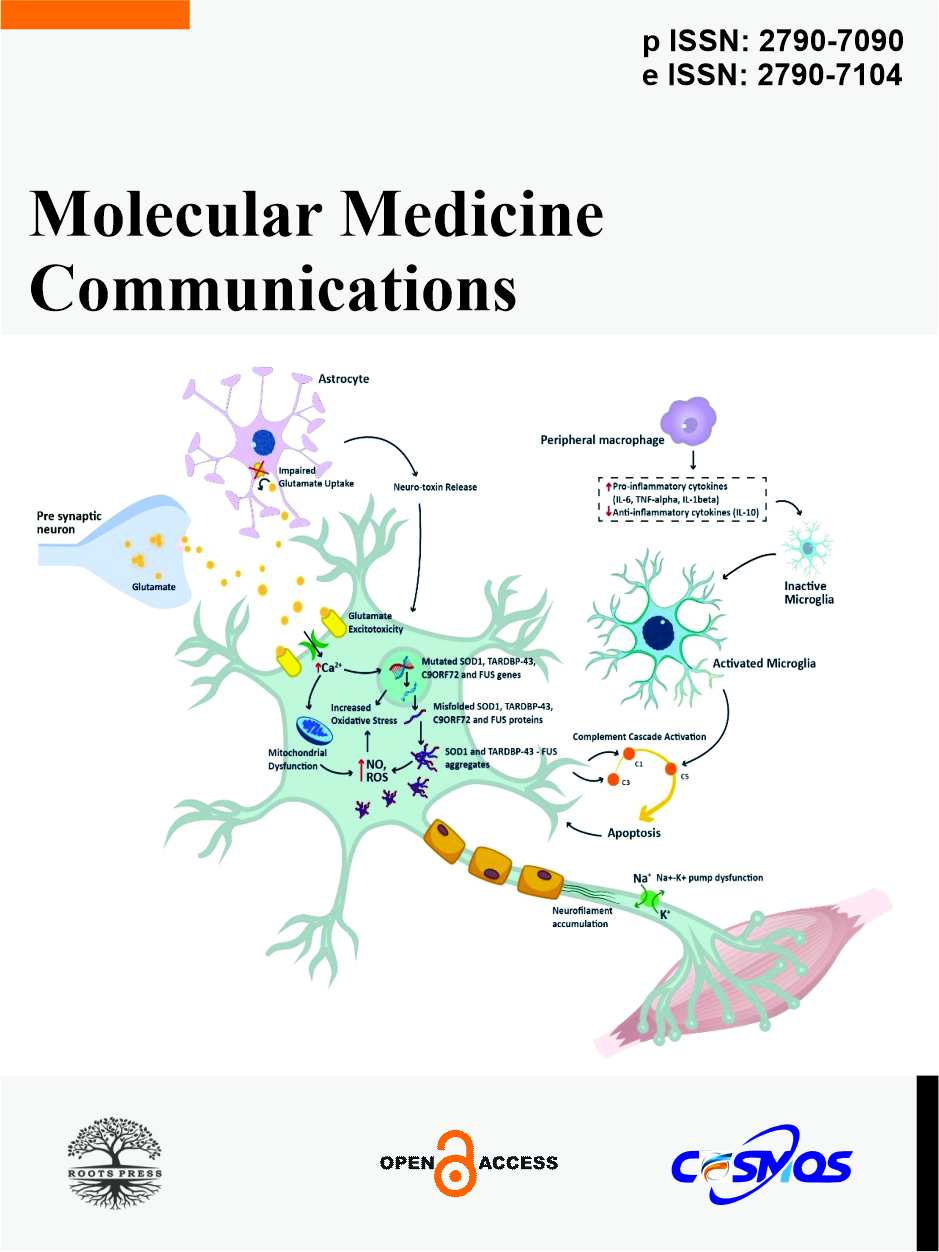 					View Vol. 2 No. 01 (2022): Molecular Medicine Communications
				