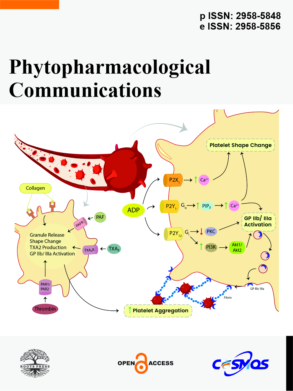 					View Vol. 1 No. 1 (2021): Phytopharmacological Communications
				